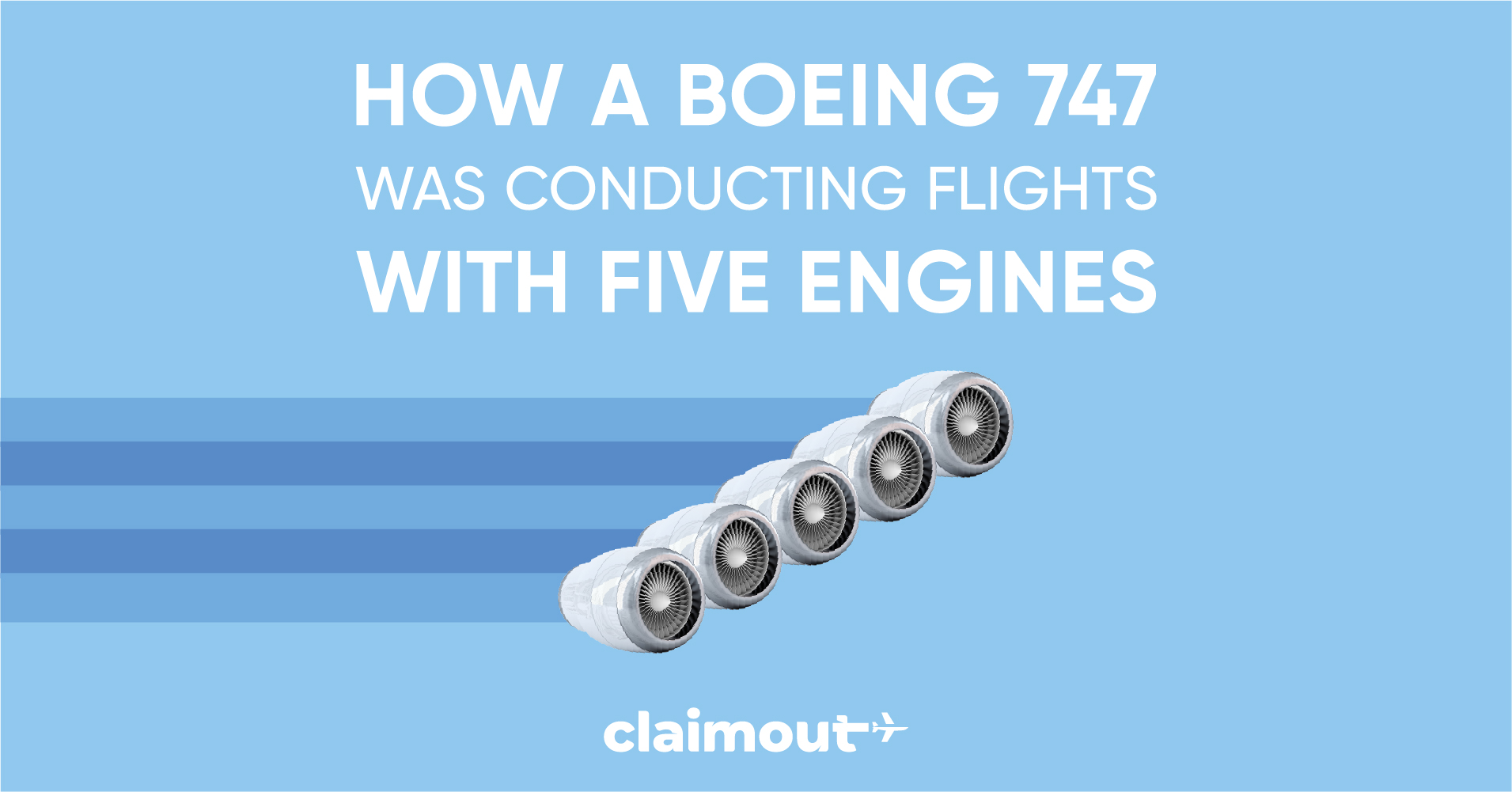 How a Boeing 747 was conducting flights with five engines